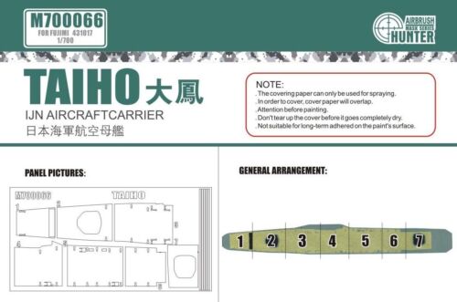 Tayiho IJN Aircrafftcarrier (For Fujimi 431017)