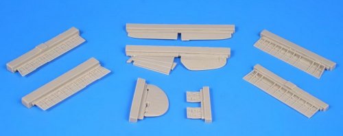 P-40B/C - Control surfaces for Airfix kit