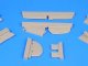    P-40B/C - Control surfaces for Airfix kit (Special Hobby)
