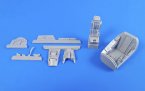 BAC Lightning F1/F1A -  Cockpit Set for Airfix/Eduard kit