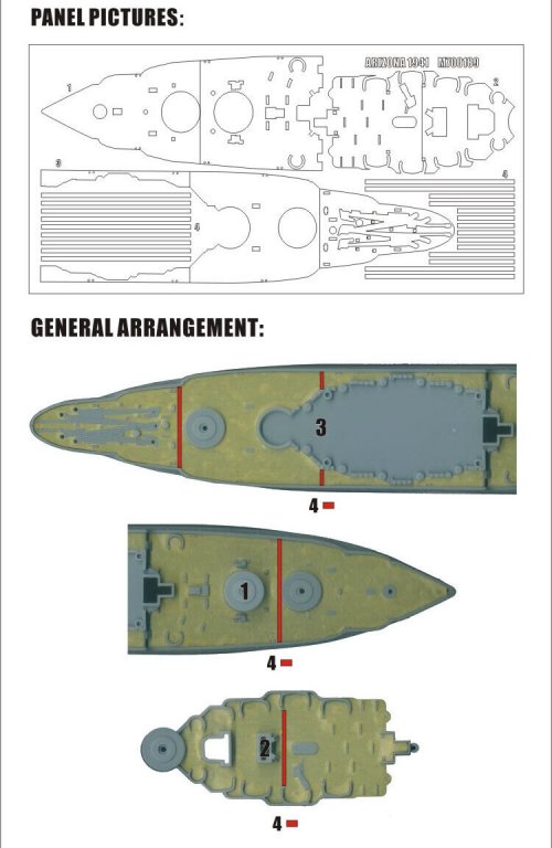 USS ARIZONA 1941