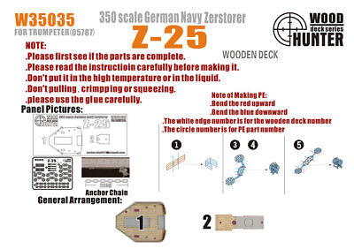 WWII German Zerstorer Z-25