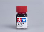 Краска глянцевая эмалевая (Clear Red), X-27