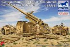 German 88mm L71 Flak41 Anti-Aircraft Gun w/Sd.Ah.202 Trailer