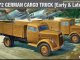    German Cargo Truck (Early &amp; Late) (Academy)
