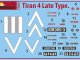    Tiran 4 late type interior kit (MiniArt)