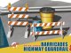    Barricades &amp; Highway Guardrail Set (Meng)