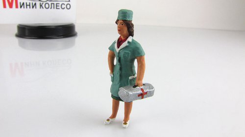 Медсестра с укладкой