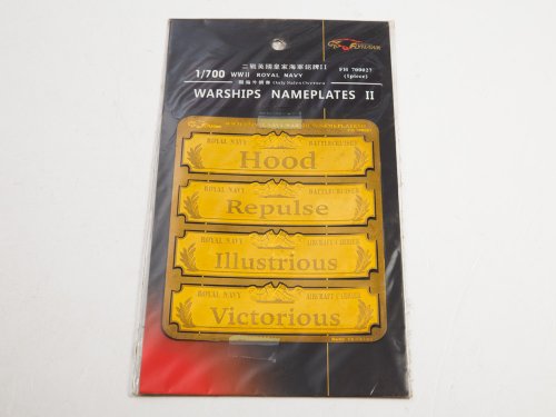  WWII Royal Navy Warships Nameplates II