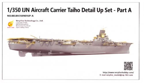 IJN Aircraft Carrier Taiho Detail Up Parts Set A