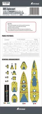 Masking Sheet for HMS Agincourt