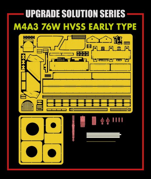 Upgrade set for 5058 M4A3 76W HVSS