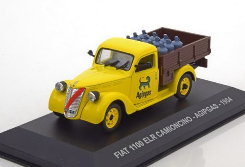 FIAT 1100 ELR  "AGIPGAS" 1954 Yellow/Brown