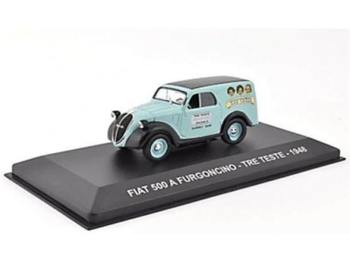 FIAT 500 A FURGONCINO "TRE TESTE" 1948 Light Blue/Black