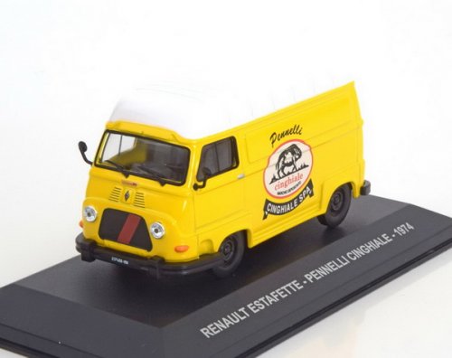 RENAULT ESTAFETTE "PENNELLI CINGHIALE" 1974 Yellow/White