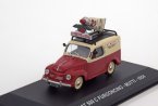 FIAT 500 C FURGONCINO "MUTTI" 1954 Red/Beige