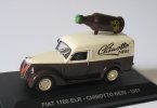 FIAT 1100 ELR "CHINOTTO NERI" 1951 Dark Brown/Creme