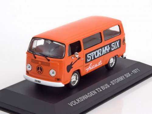 VOLKSWAGEN T2 BUS "STORMY SIX" 1971 Red