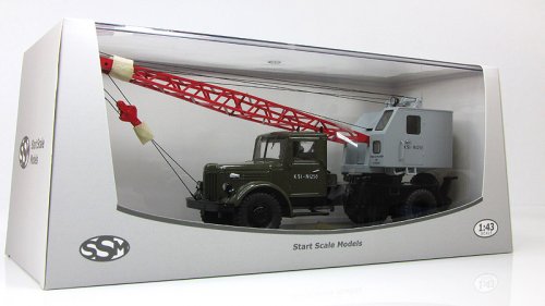 Автокран К-51 (Минский-200), зеленый/серый
