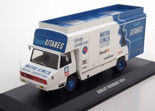 BERLIET STRADAIR Race Transporter "GITANES Matra Simca" 1974