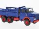    HENSCHEL HS3-14 6x6 ( ) 1967 Blue/Red (Neo Scale Models)