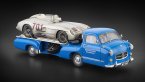 Mercedes-Benz Renntransporter Blaues Wunder + 300 SLR #701 Dirty Hero