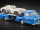    Mercedes-Benz Renntransporter Blaues Wunder + 300 SLR #701 Dirty Hero (CMC)