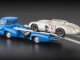    Mercedes-Benz Renntransporter Blaues Wunder + 300 SLR #701 Dirty Hero (CMC)