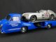    Mercedes-Benz Renntransporter Blaues Wunder + 300 SLR #701 Dirty Hero (CMC)