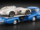    Mercedes-Benz Renntransporter Blaues Wunder + 300 SLR #701 Dirty Hero (CMC)