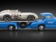    Mercedes-Benz Renntransporter Blaues Wunder + 300 SLR #701 Dirty Hero (CMC)