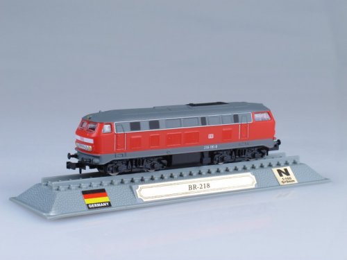 BR 218 diesel hydraulic locomotive Germany 1968
