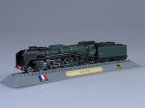 SNCF 242 A1 Steam locomotive wheel arrangement 242 France 1946