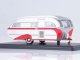    Aero Flite Falcon Travel Trailer, silver/red (Neo Scale Models)