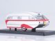    Aero Flite Falcon Travel Trailer, silver/red (Neo Scale Models)