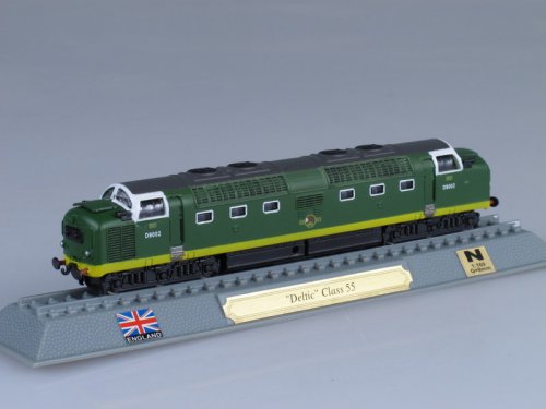 Deltic Class 55 diesel-electric locomotive UK 1961