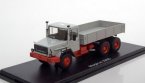 MAGIRUS 290 D26L 6x4 (бортовой грузовик) 1975 Grey/Red (модель уценена)