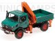    MERCEDES UNIMOG 1300 L - &#039;KIPPER MIT LADEKRAN&#039; - GREEN (Minichamps)