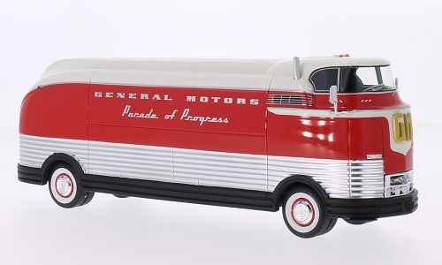 GENERAL MOTORS Futurliner "Parade of Progress" 1941 Red/White