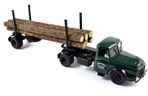 WILLEME LD610 Fardier Wood Transporter () 1956 Dark Green/Black