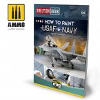 How To Paint USAF Navy Grey Fighters Solution Book (Multilingual)