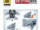    How To Paint USAF Navy Grey Fighters Solution Book (Multilingual) (Ammo Mig)