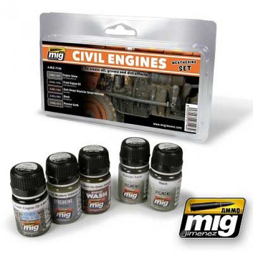 CIVIL ENGINES WEATHERING SET ( )