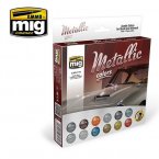    Metallic colors set /  
