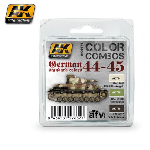 GERMAN STANDARD 44-45 COLOR COMBO (   )