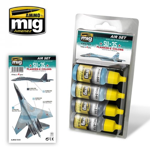 S.U-35 FLANKER-E COLORS /  -35