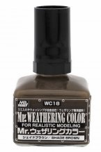  40 Mr.Weathering Color Wc18 Shade Brown