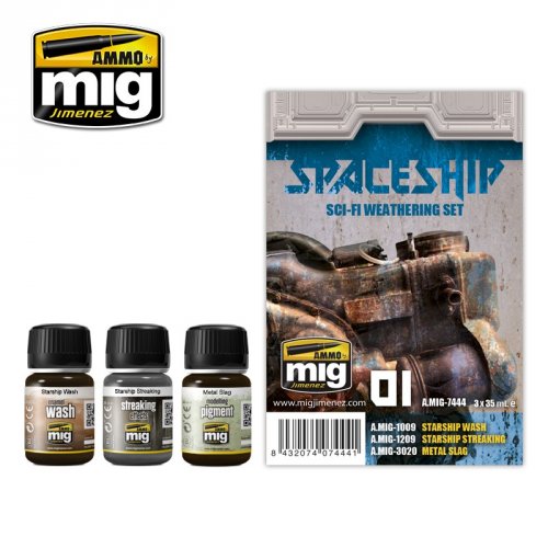 Spaceship Sci-Fi Weathering Set / -  