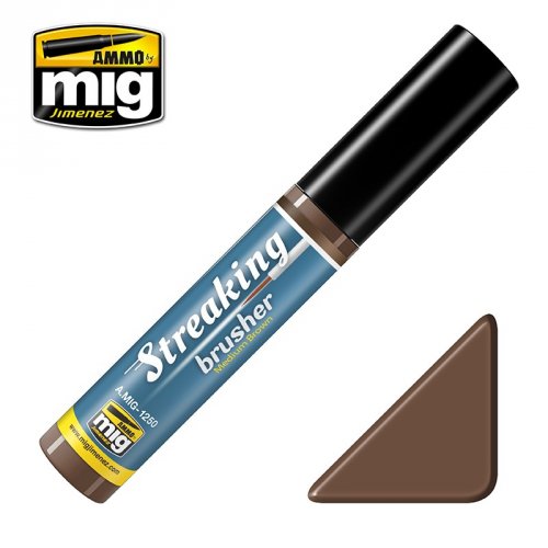 STREAKINGBRUSHER MEDIUM BROWN (    )