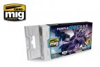    Purple Mechas Color Set /    